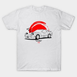 RX7 FC3S Draw T-Shirt